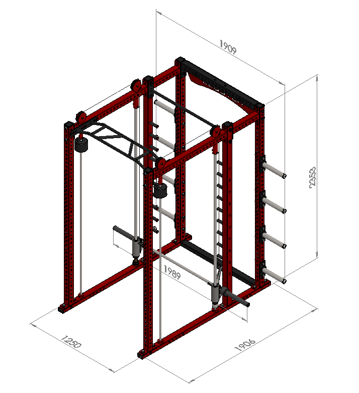 Cluster Elite Multifunctional Full Power Rack