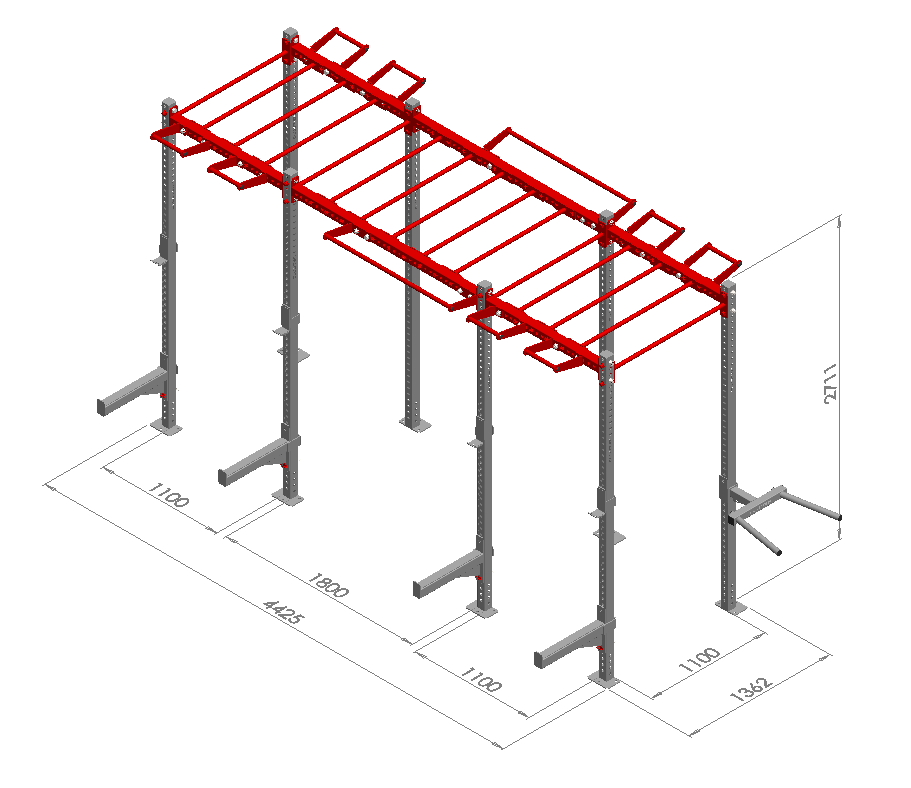 Cluster Elite Rig 3.0 - Monkey Cross Rig – Cluster Fitness Equipment