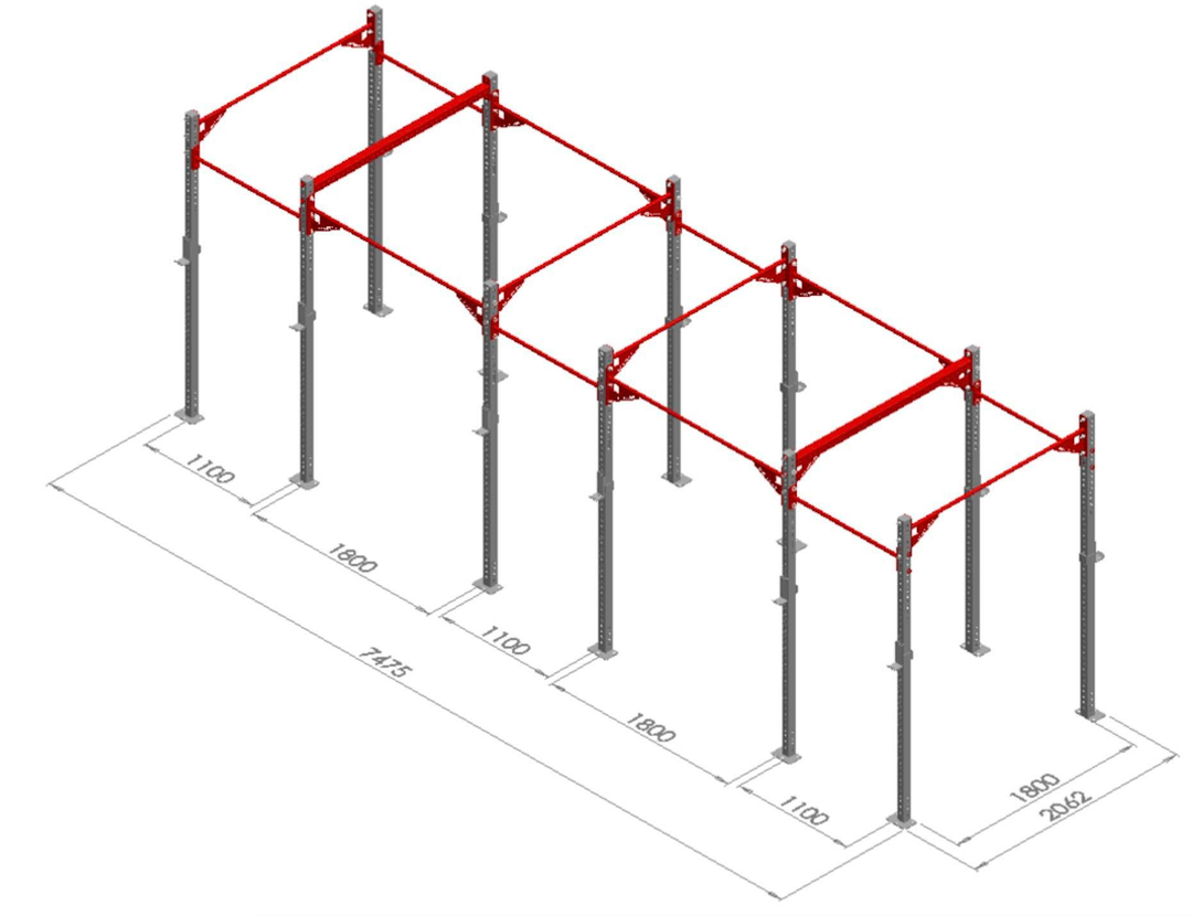 Cluster Elite Rig 3.0 - 6 Bay